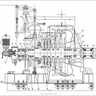 Turbine Generator Power DTEC Steam Turbine Generator For Garbage Power Plant