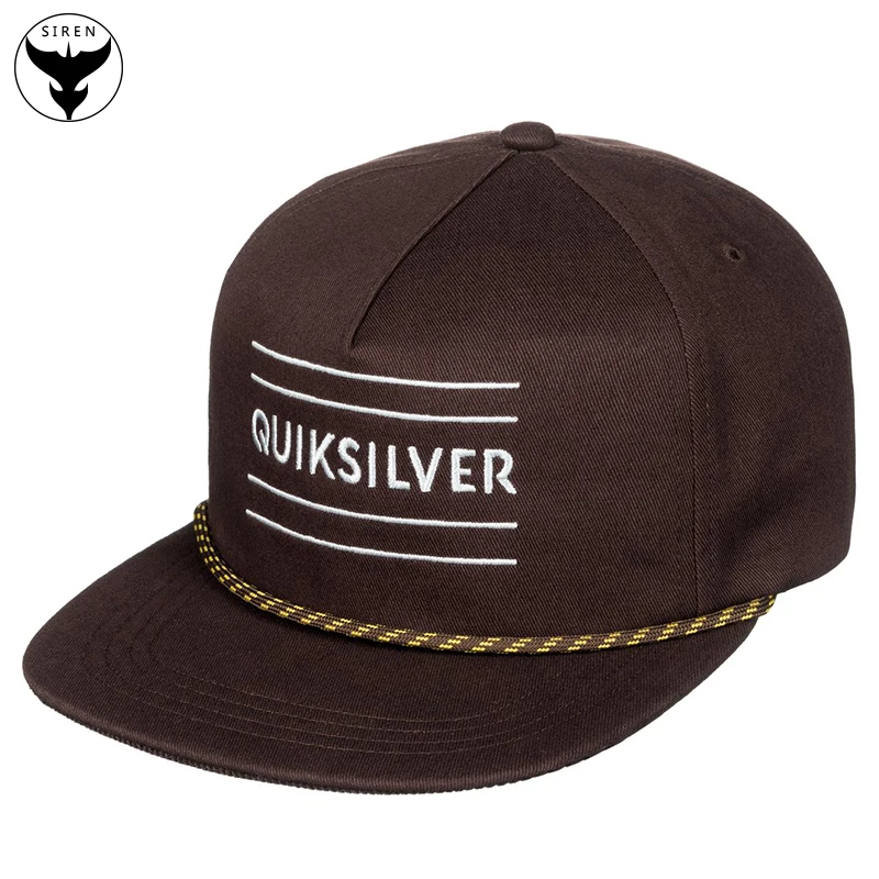 Unstructured Rope Bill Snapback Hat Cap 