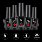 AS 1700 Colors Manicure Gel Varnish Enamel Lacquer Color OEM Logo Organic LED UV Nail Gel Polish