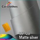 Gray Rolls Car Wrap Matte Gray Self Adhesive Covering Film Sticker Rolls 30m