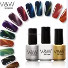 Nail Art Gel Nail Led Private Label Fashion Magnetic 3D Cat Eye Gel Effect Magic 40colors For Led Uv Nail Art Polish