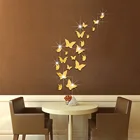 Butterfly 3d Mirror Butterfly Wall Crystal Sticker 3d Acrylic Mirror Wall Sticker