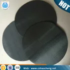 16 20 40 50 60 80 Mesh Plain Weave Plastic Extruder Screens Iron Filter Black Wire Filter Mesh