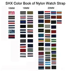 Wrist Watch Strap Multi Color Fashion Nato Nylon Wrist Watch Strap Band
