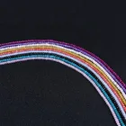 Multi Stone String Stone Stone Beads String Dyed Multi Color Jade Gem Stone Beads String For Jewelry