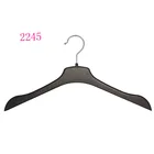 T-shirt Clothes Hanger Design Flat Thin T-shirt Clothes Display Factory Cheap Plastic Hanger On Sale