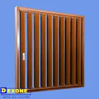 Louver Manual/fixed/electric System Aluminum Sun Louver Cladding Curtain Wall Supplier