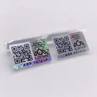 Number Labels Qr Code Label Hot Selling Serial Number QR Code Hologram Sticker Labels With Faster Delivery