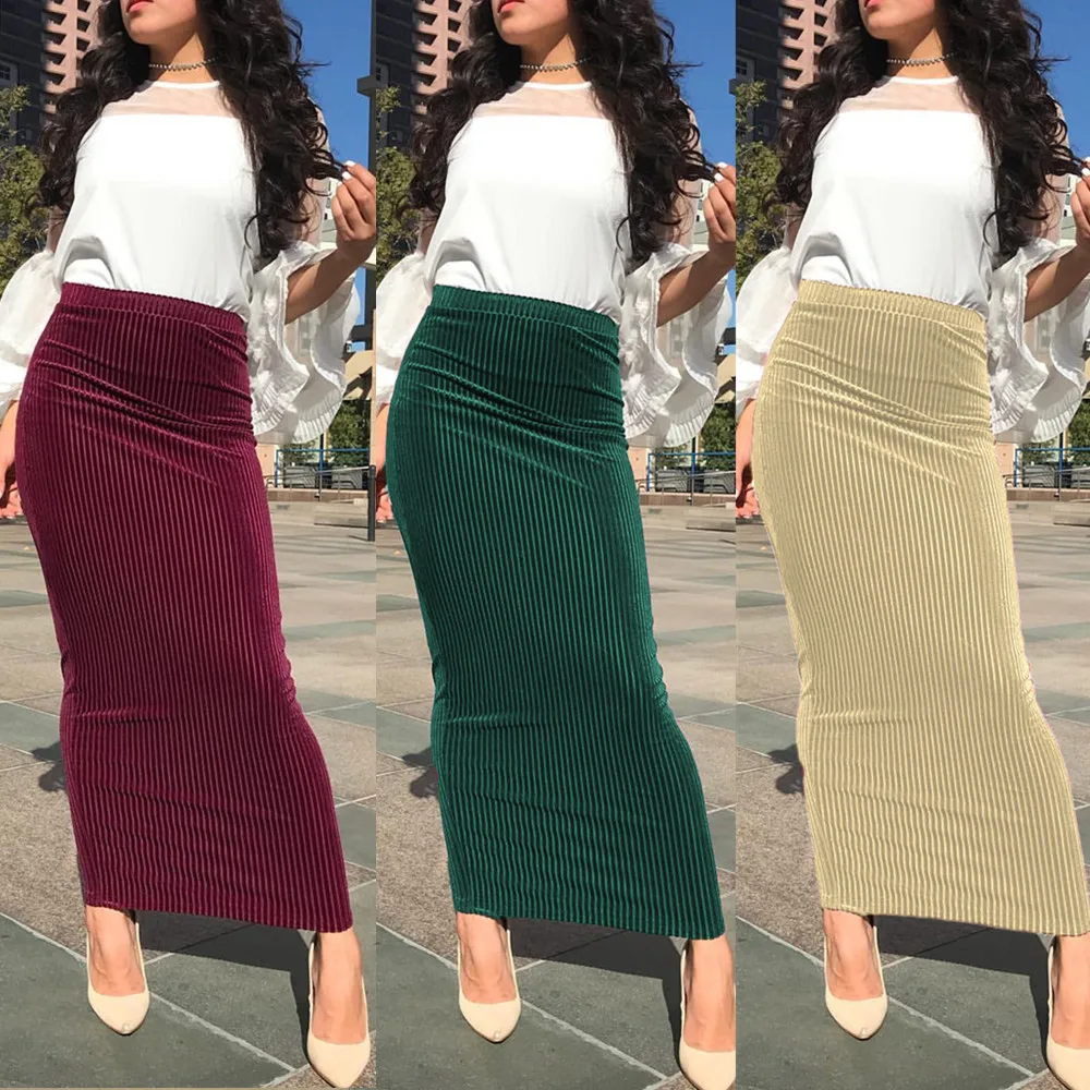 velvet skirts
