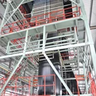 Extruder 3 LAYER 8 METER HDPE Geomembrane Extruder Machine Supplier