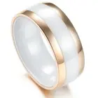 High quality wholesale ceramic engagement ring in 916 gold