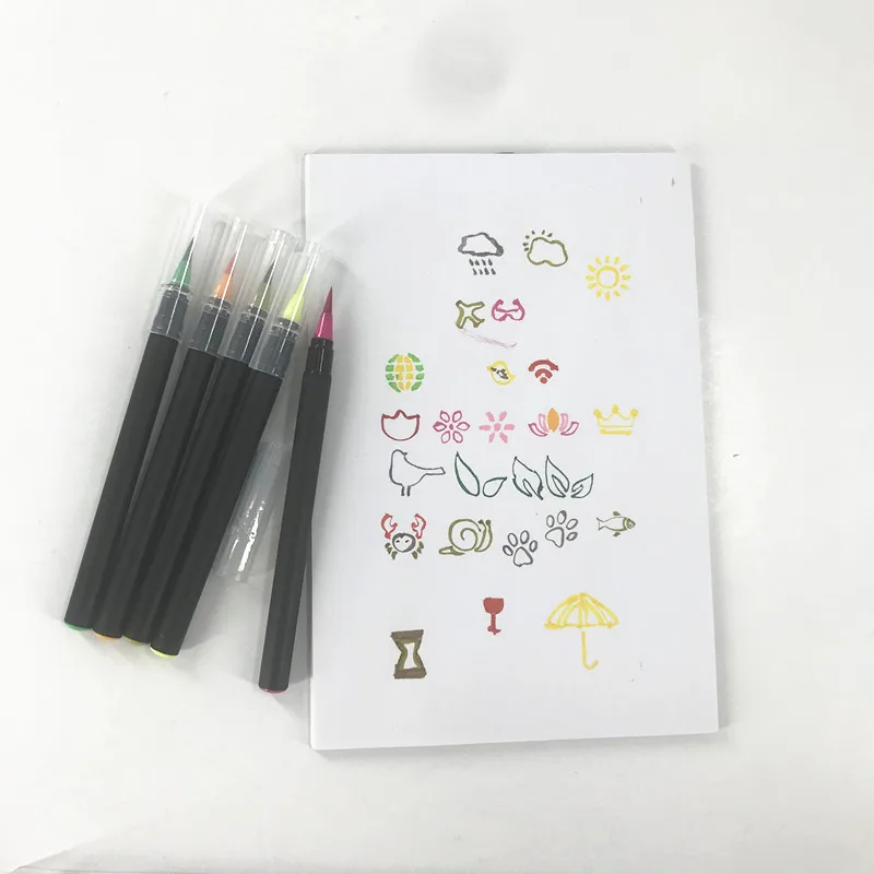 2019 New Sketch OEM Brush Pen Set Watercolor Brush Pen For Drawing