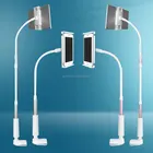 Pad Holder Desktop Phone Holder Long Arms Gooseneck Pad Desktop Folding Phone Holder