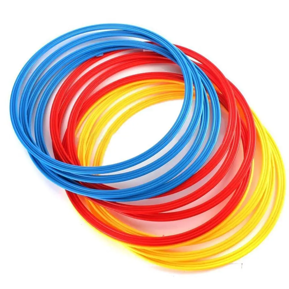 Set of 14-16 Diameter Multicolor 12pcs Innovations Speed & Agility Training Rings 