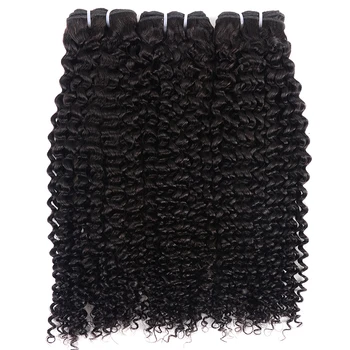 Peruvian Virgin Kinky Curly Hair, Natural Color Extensions 10-30 inch