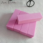 Promotional Care 4 Way Buffer Promotional Nail Care File Tools Pink Color Block 4 Way Sponge Nail Polish Buffer