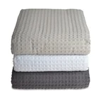 Cotton Waffle Blanket 100 Cotton Thick Hotel Use Waffle Blanket