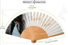 Wedding Favor Wooden Fan Wooden Wedding Favor Fan With Custom Printed
