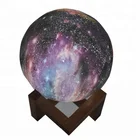 Lamp Led Led 15 Cm Starry Sky Painted Moon Lamp Christmas Best Gift LED Lunar Lamp Moon 3D Moonlight