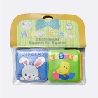 Baby Education Eco Friendly EVA Baby Bath Book For Education