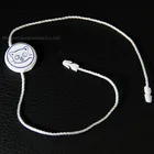 String Plastic String Custom Clothing Pink Tag String Plastic Pink Seal Tag String