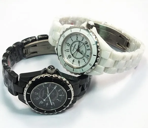Watch,Ceramic Charm,Digital,Quartz 