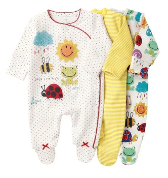 Cartoon Printed Children Baby Infant Elegant Romper Clothes Sleepwear From China Supplier