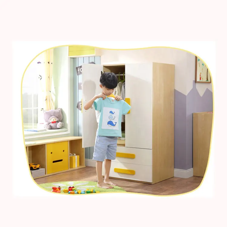 2019 hot sale colorful good quality kids wardrobe for bedroom