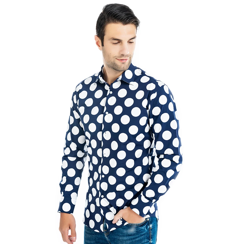 Blouse White With Black Wholesale Men 