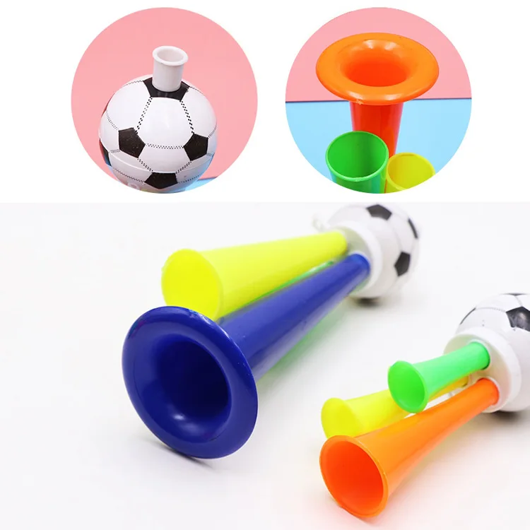 ZQX134 Large Medium Small Kids Plastic Football Air Cheer Horn For Football Match Whistle
