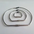Luggage Lock Luggage Accessories 4.0 Inches Luggage Bag Parts And Accessories Screw Lock Ring MOQ 100pcs