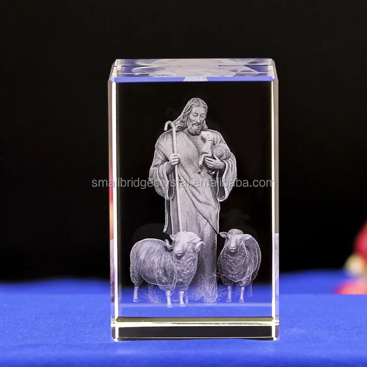 product wholesale professional custom religious series guadalupe crafts goddess 3d laser crystal supplier-41