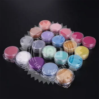 TOP Beauty 124 color Pearl Pigment Loose Glitter Eye shadow Face Body Painting Paint Craft Nail Art Makeup Nail Art Mica Powder
