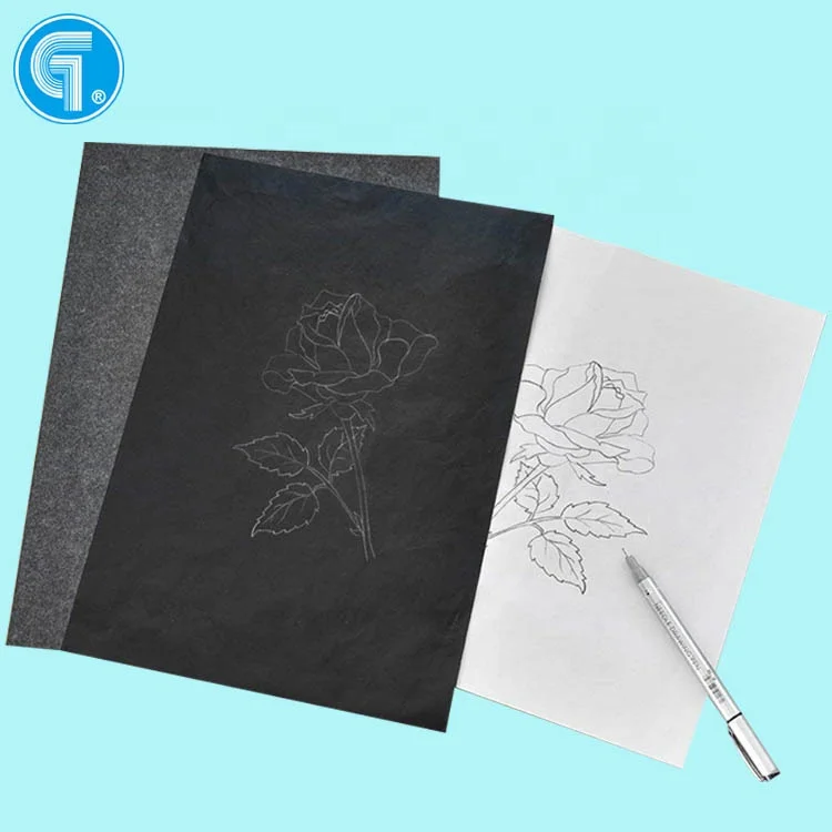 A4 Dark Grey Carbon Transfer Tracing Paper for Wood Paper Canvas 100 Sheets HA2 