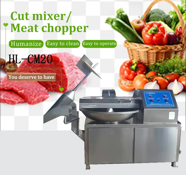 Automatic Slicing and Chopping Machine Freeze Meat Meat Chopper Mixer Equipment details