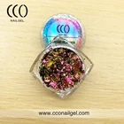 Free Sample Private Label Acrylic Dipping Bulk Nail Art Chameleon Glitter Powder For Nail