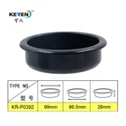 Cup Holder Eco-friendly Black Plastic Cup Holder For Sofa