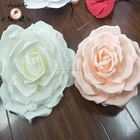 Decorative Wedding Decoration Foam Flowers Factory Pink Decorative Backdrop Pe Foam Flower Wedding Decoration