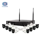 Cctv Camera VESAFE 8 Channel H.265 Wifi 1080P IP NVR CCTV Wireless 8CH WIFI Kit Security Camera System