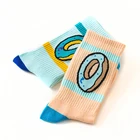 Socks Fun Socks Women Fun Novelty Women Silly Crew Socks Unisex Odd Future Donut Graphic Long Sport Socks