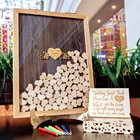 Wedding Personalized Wedding Guest Book For Wedding Drop Top Box