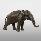 Brass Elephant Brass Life Size Garden Statues Hot Sale Life Size Garden Brass Outdoor Elephant Statue