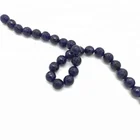 Blue 6mm Beads Natural Blue Agate 6mm 8mm 10mm 12mm Gemstone Round Loose Beads~Blue Agate Gem Stone