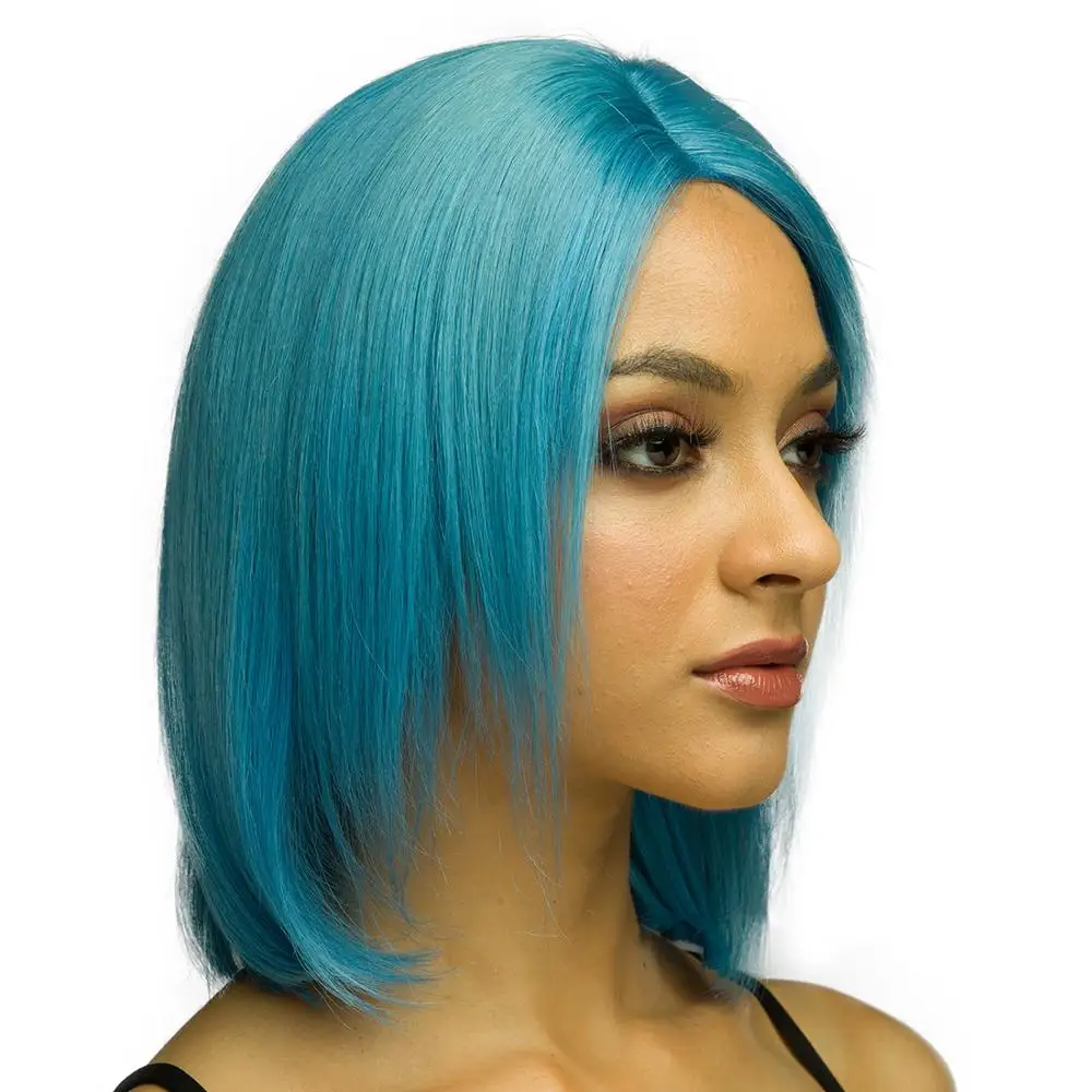 12 inch blunt cut wig