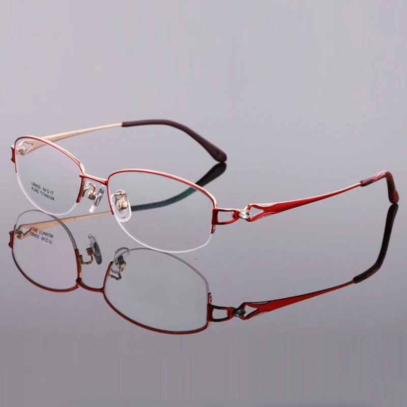 ladies titanium glasses frames