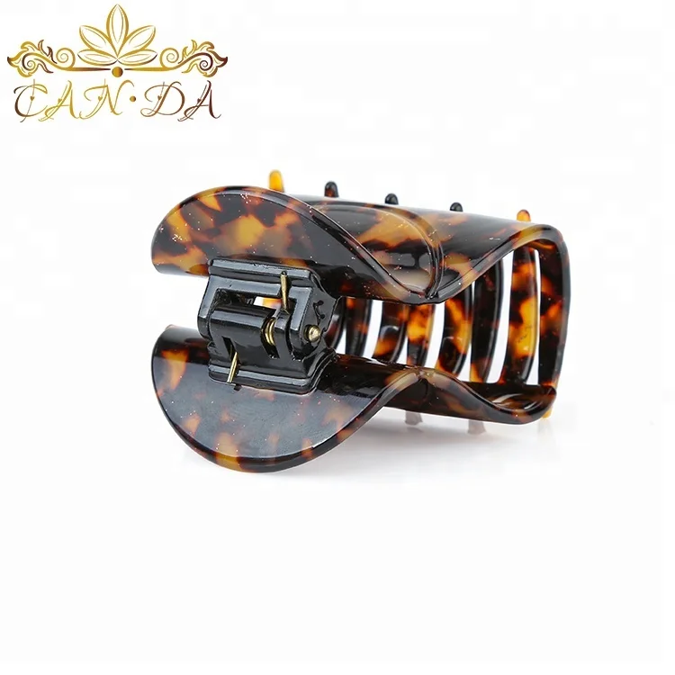 Best selling recyclable hair decorative hair claw clip fashion jewelry accessories acetate hair claws for woman