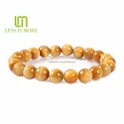 Aa Bracelets Amazon Hot Sell Natural Stone AA Tiger Eye Beaded Bracelet