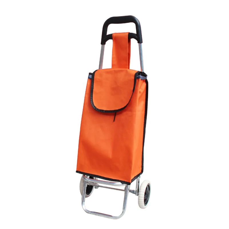 Unionpromo Custom supermarket shopping trolley bag folding shopping trolley bag shopping cart trolley