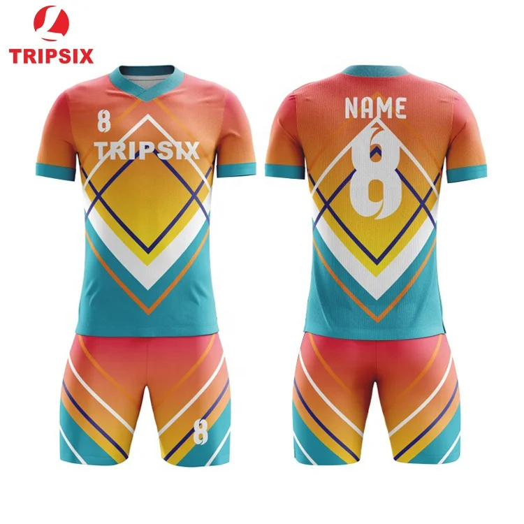 Wholesale Sublimation Printing Thai Quality Custom Soccer Jersey Manufacturer