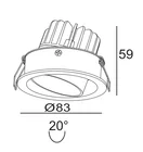 Spot Led Downlight Spots Tube Spot Gu10 Housing Or Recessed Led Downlight